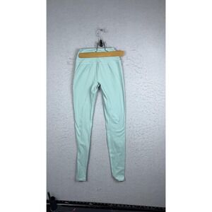 Alphalete Leggings Womens Small Green High Rise Ankle Yoga Athletic Pants Gym